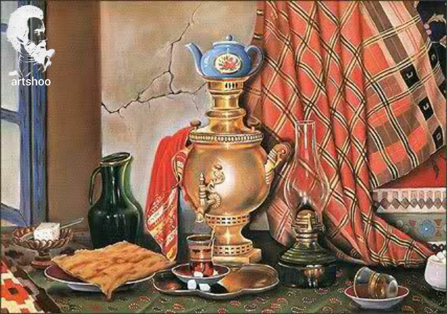 آموزش نقاشی رنگ روغن